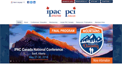 Desktop Screenshot of ipac-canada.org